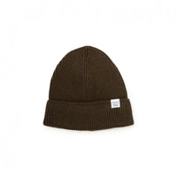 Norse Projects Short Beanie (Olive Green)