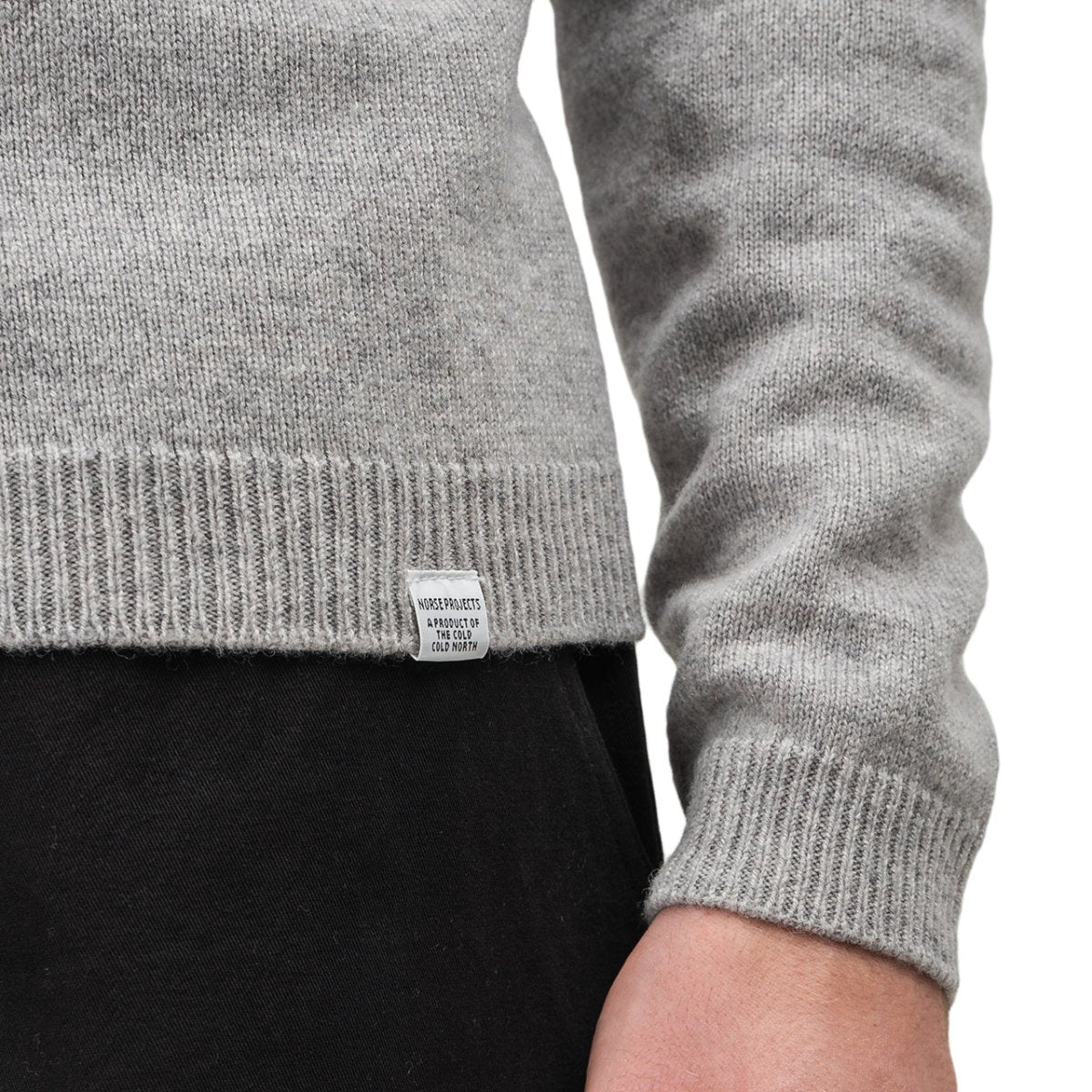 Norse Projects Sigfred Lambswool Pullover (Grau)  - Allike Store
