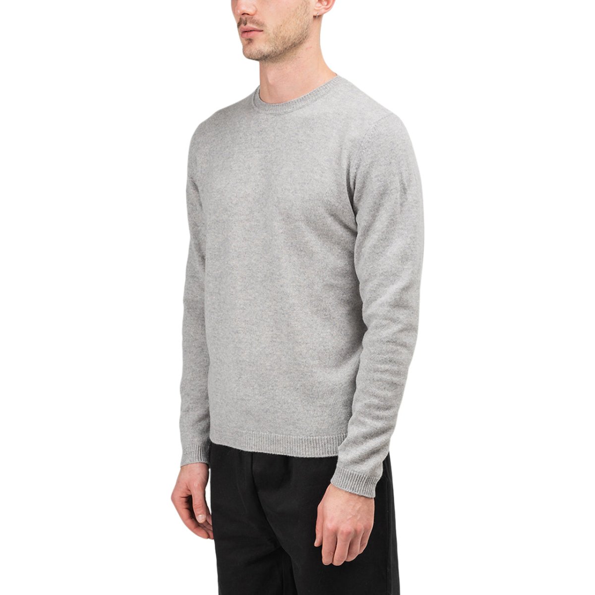 Norse Projects Sigfred Lambswool Pullover (Grau)  - Allike Store