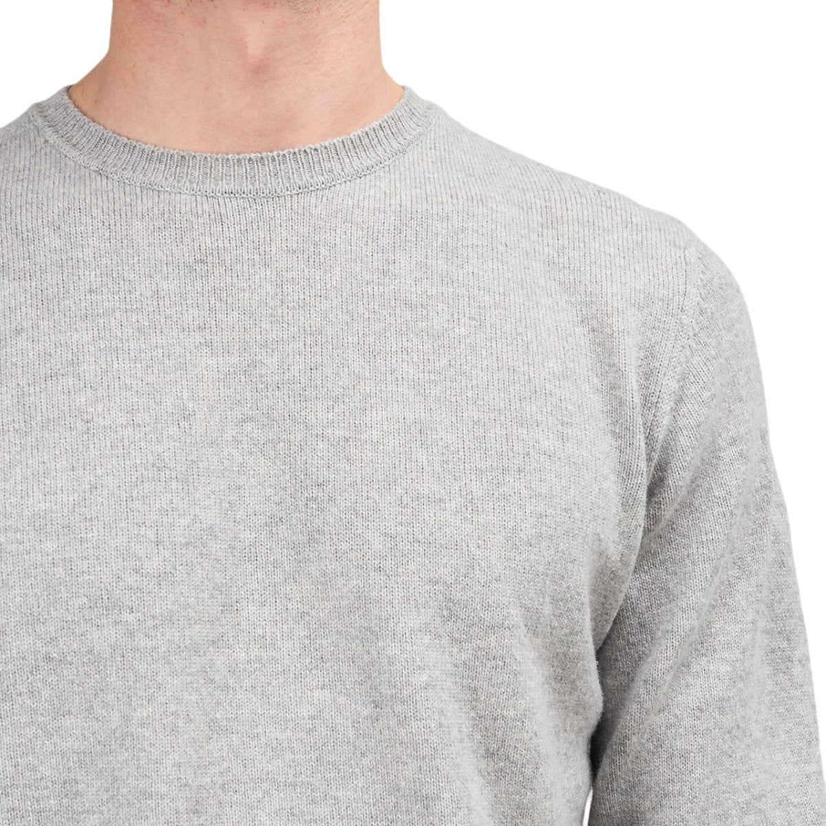 Norse Projects Sigfred Lambswool Pullover (Grau)  - Allike Store