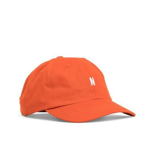 Norse Projects Twill Sports Cap (Orange)  - Allike Store