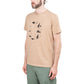 Norse Projects x Geoff McFetridge Niels Circle Logo T-Shirt (Khaki)  - Allike Store