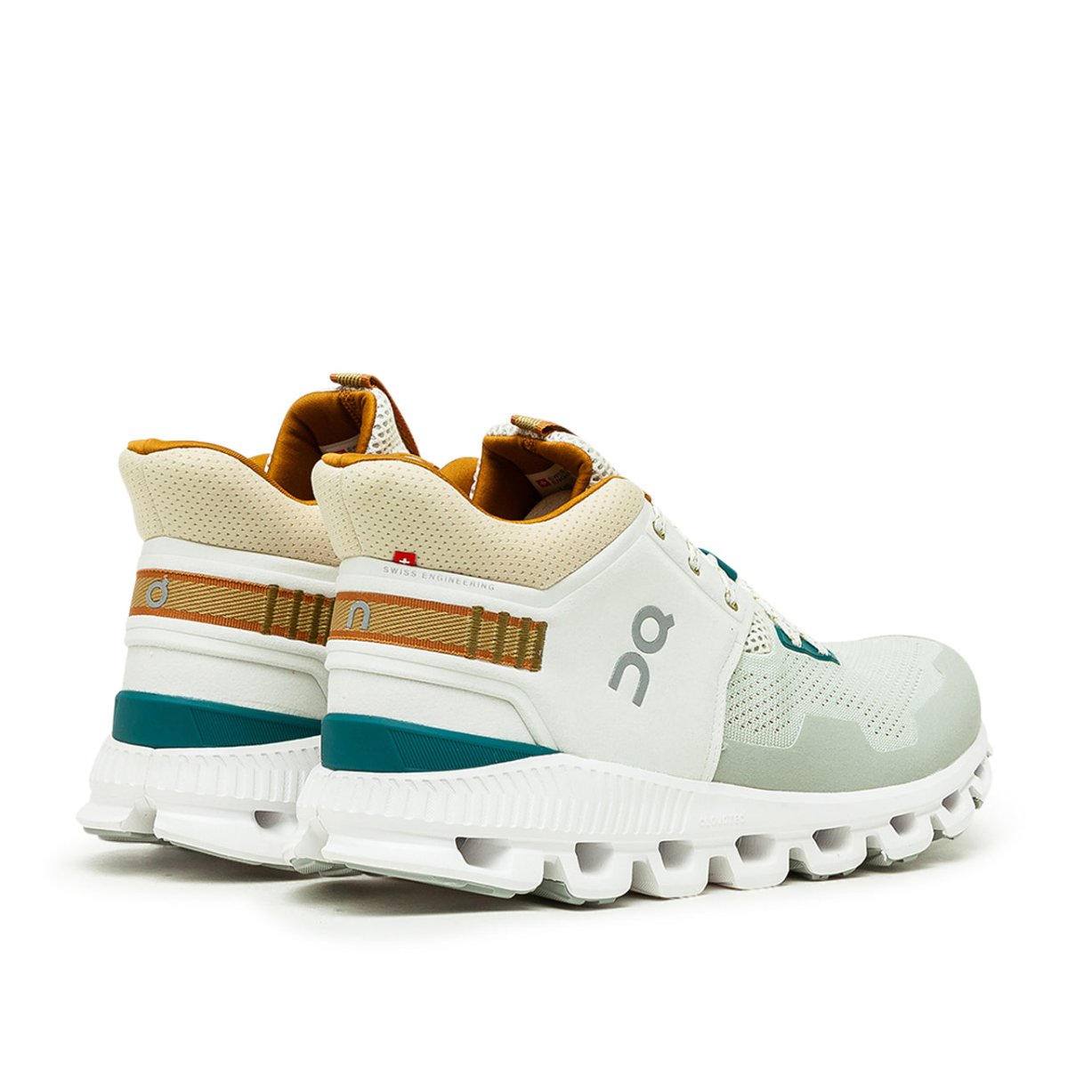 On Cloud Hi Edge (Weiß / Beige / Grün)  - Allike Store