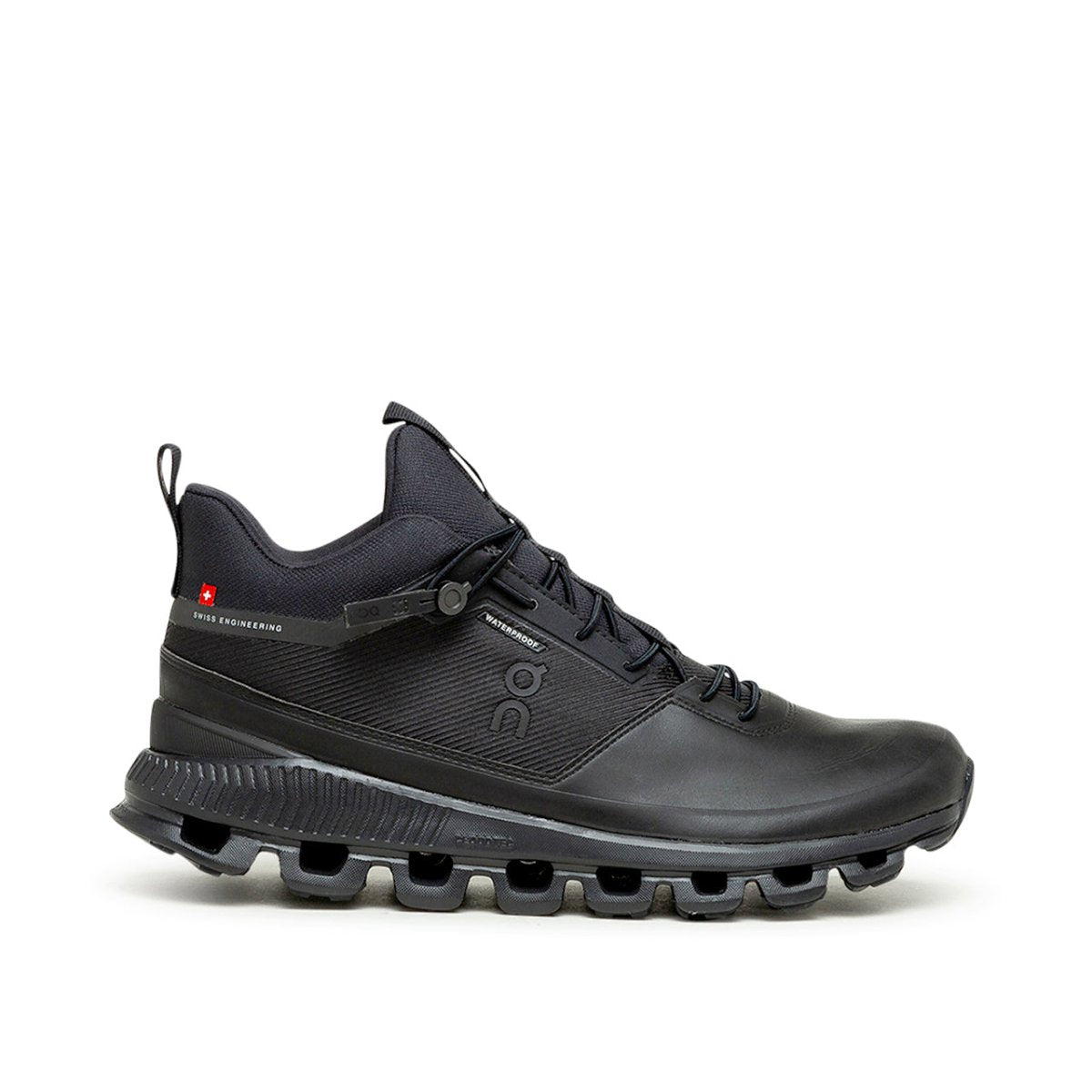 On Running WMNS Cloud Hi Waterproof (Schwarz)  - Allike Store