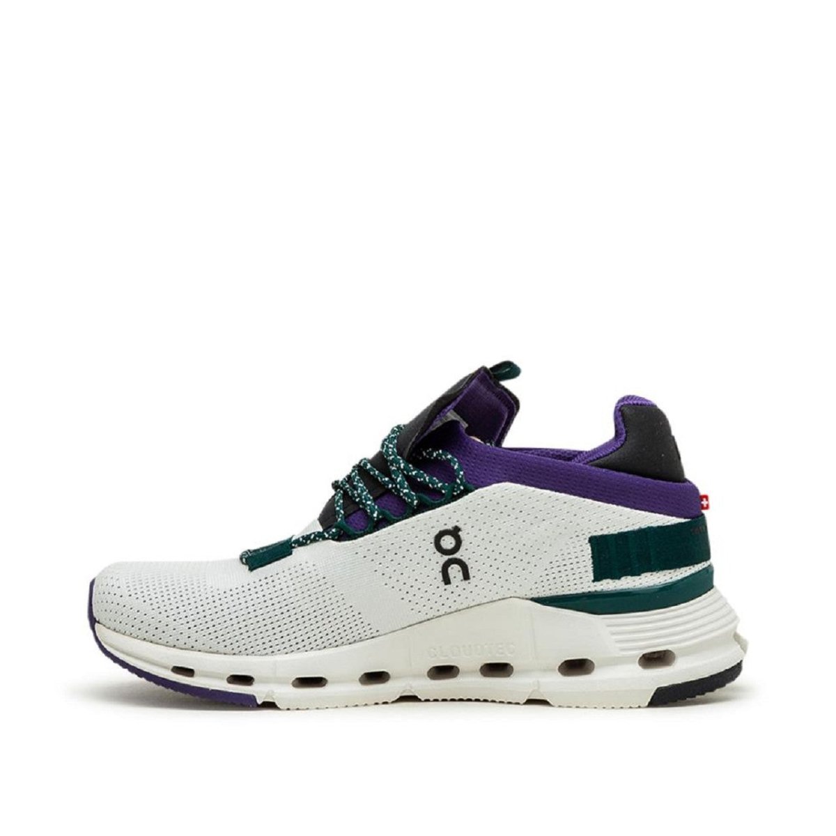 On WMNS Cloudnova (Weiß / Lila / Grün)  - Allike Store