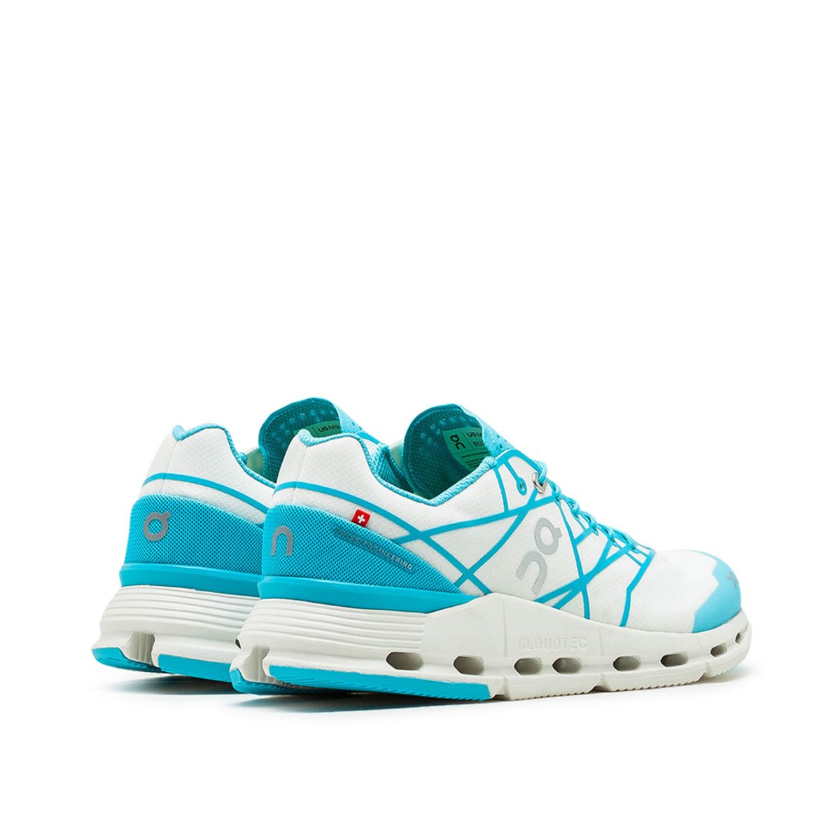 On WMNS Cloudnova Z5 (Weiß / Cyan)  - Allike Store