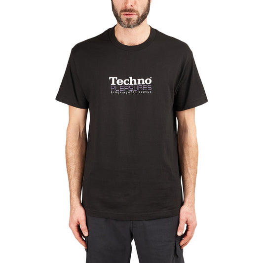 Pleasures Techno T-Shirt (Schwarz)  - Allike Store