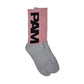 P.A.M. B.T.C. Socks (Rosa / Grau)  - Allike Store