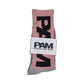 P.A.M. B.T.C. Socks (Rosa / Grau)  - Allike Store