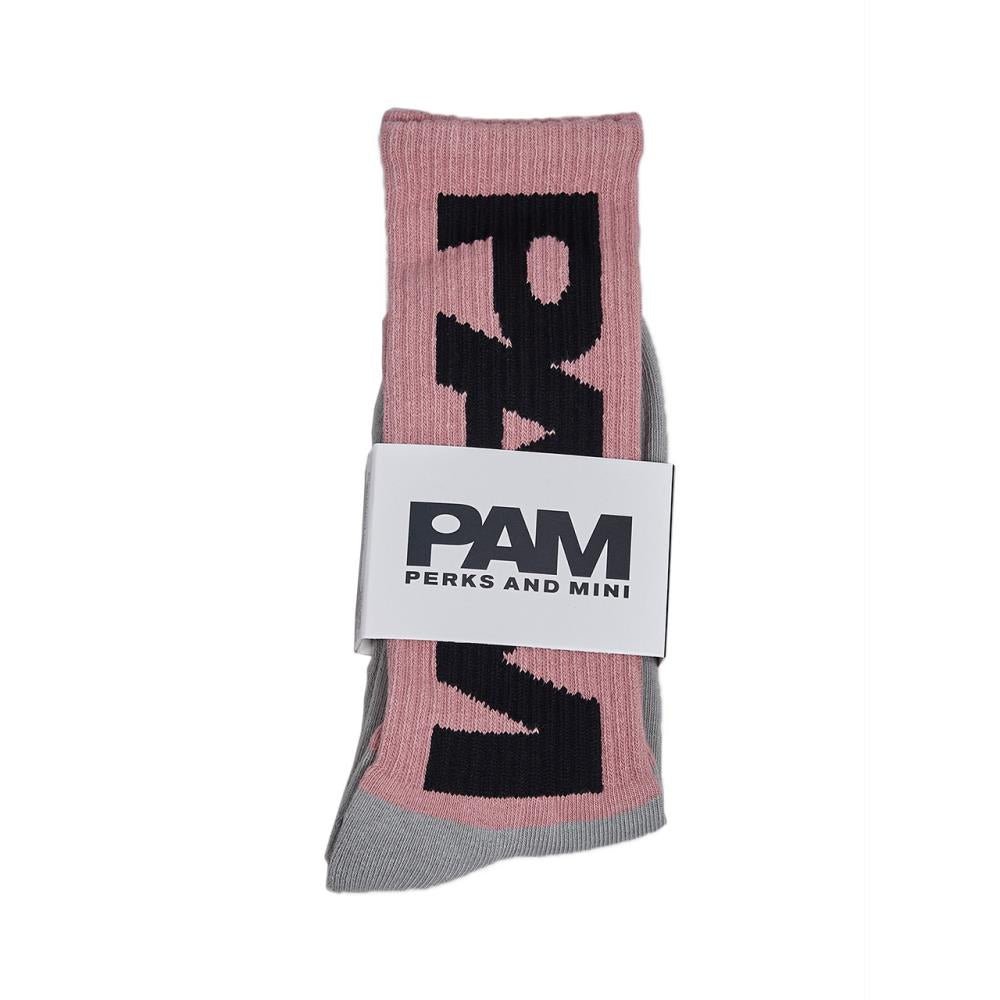 P.A.M. B.T.C. Socks (Rosa / Grau)  - Allike Store