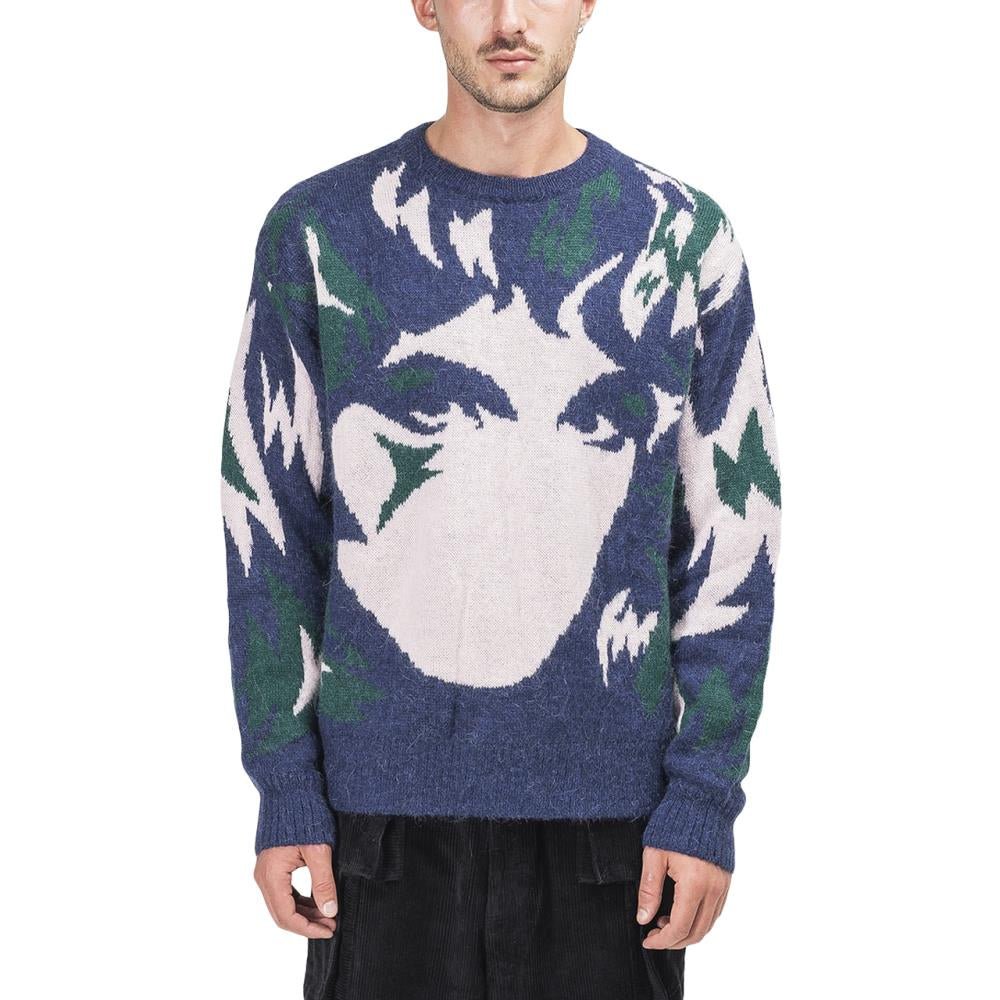 P.A.M. Handmaiden Camo Sweater (Navy)