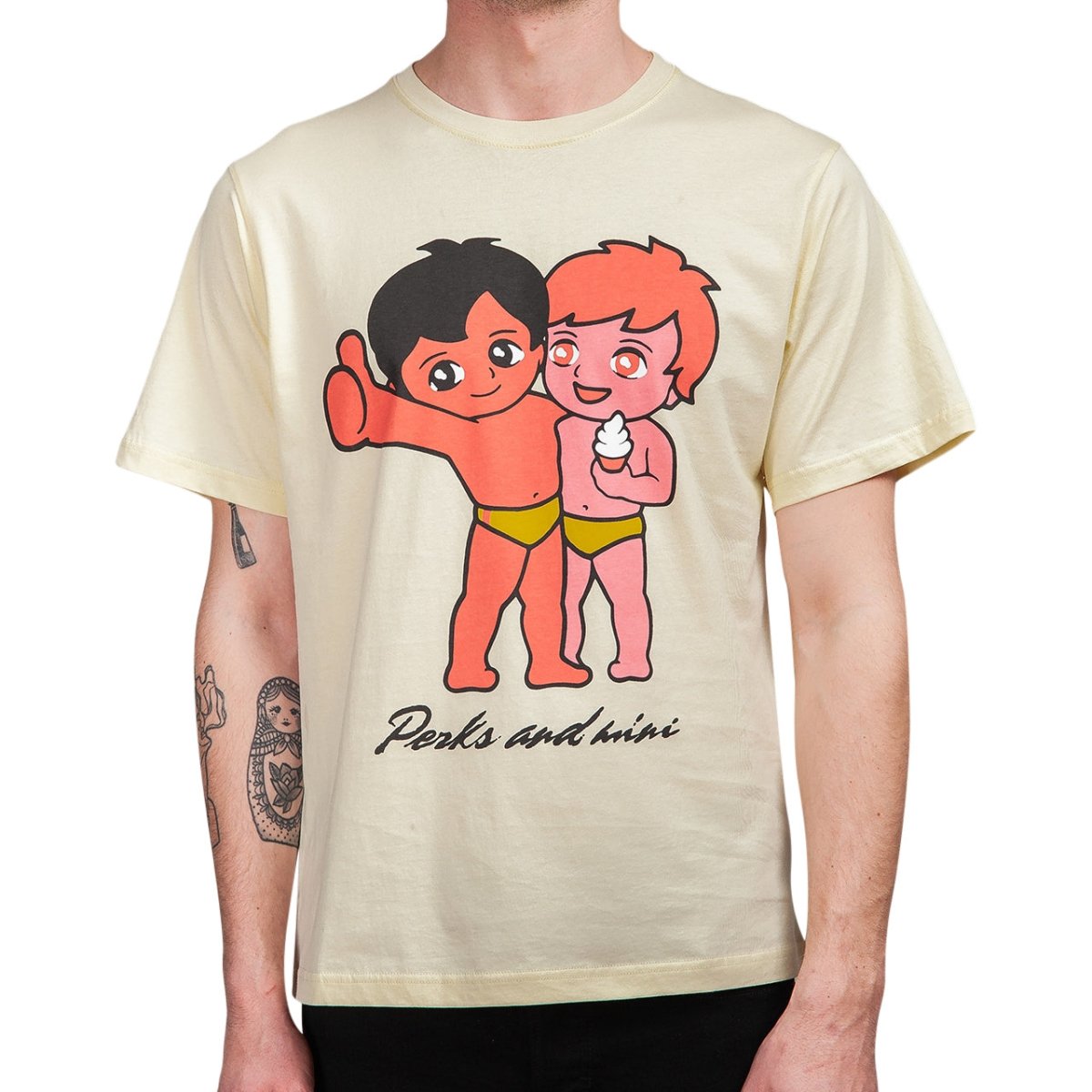 P.A.M. More Fun With Friends SS Tee (Gelb)  - Allike Store
