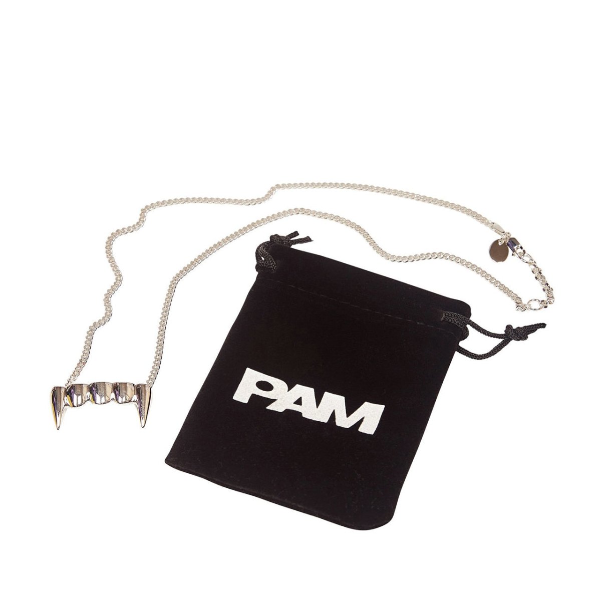 P.A.M. S.Loops Original Fang Necklace (Silber)  - Allike Store