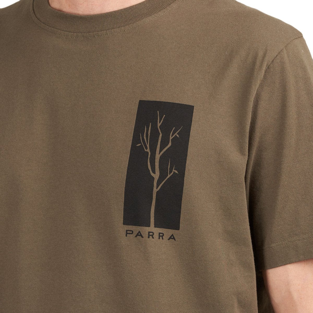 Parra Dead Tree T-Shirt (Oliv)  - Allike Store