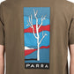 Parra Dead Tree T-Shirt (Oliv)  - Allike Store