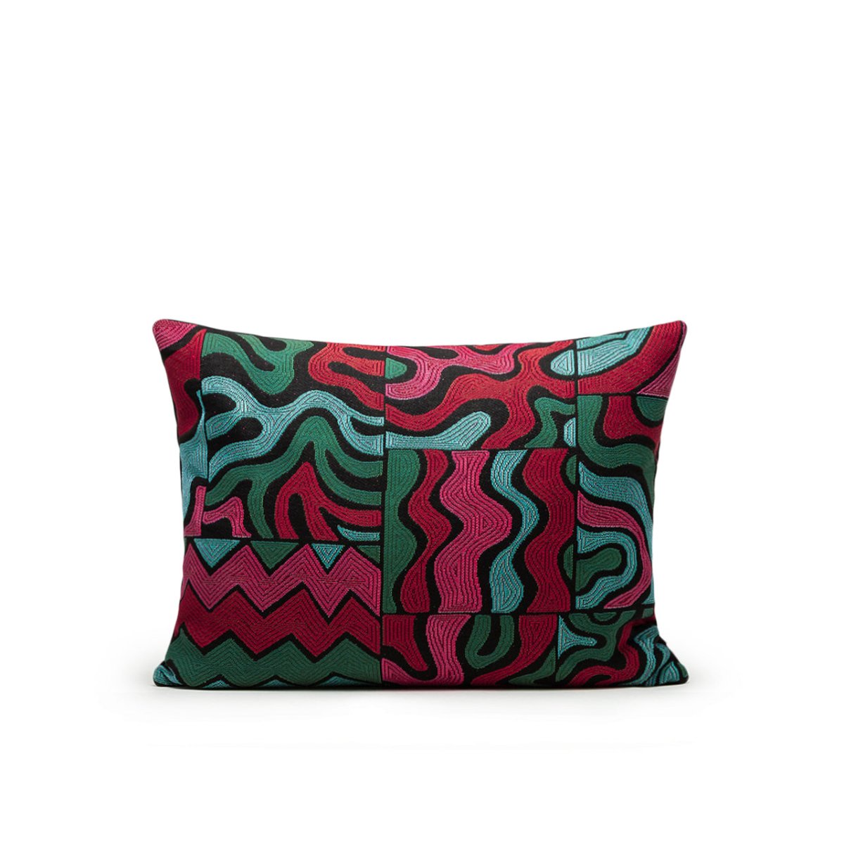Parra Gem Stone Cushion (Multi)  - Allike Store
