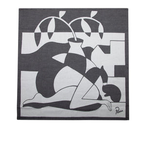 Parra Lost Seeds Kitchen Towel (Schwarz / Weiß)  - Allike Store