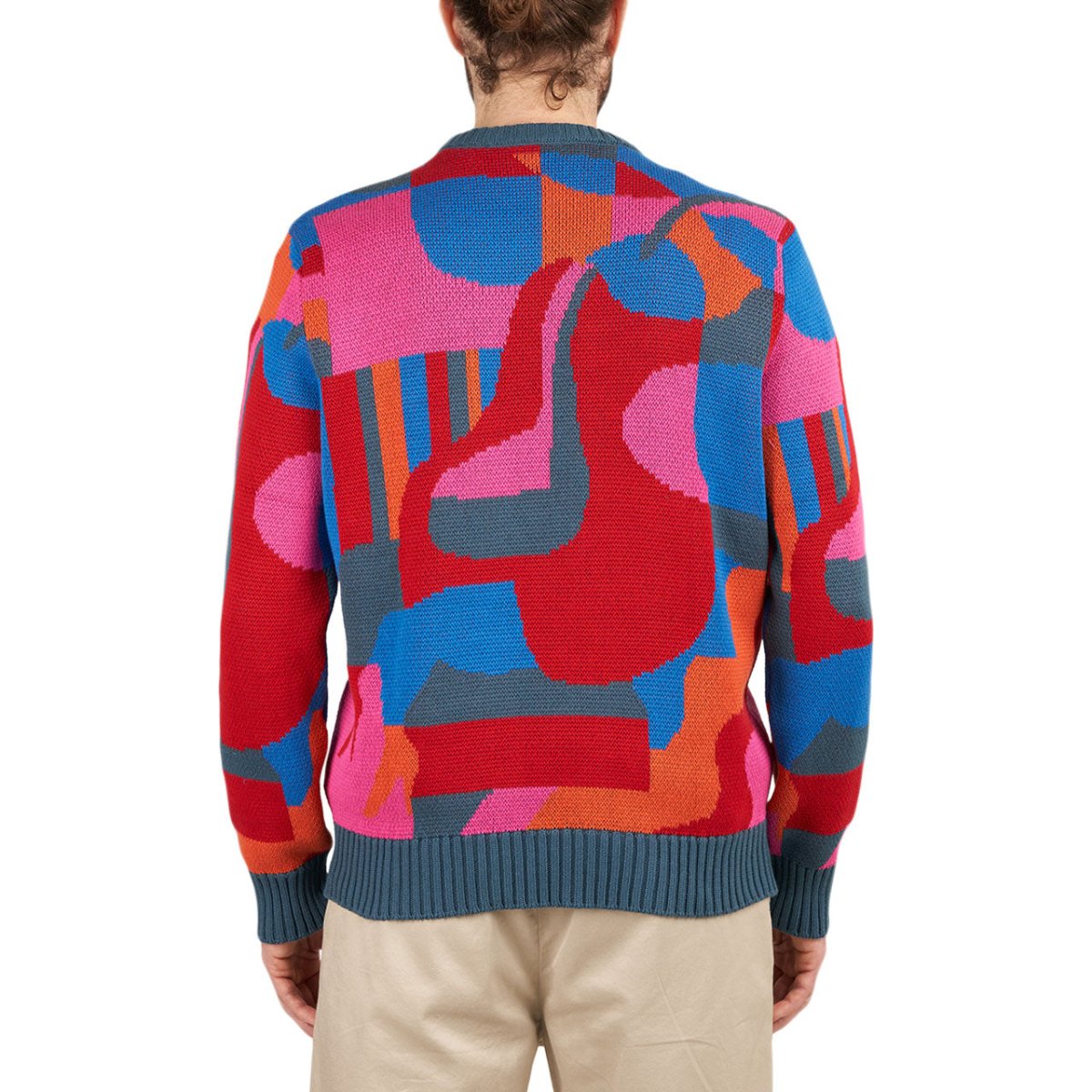 Parra Sitting Pear Pattern Knitted Pullover (Multi)  - Allike Store