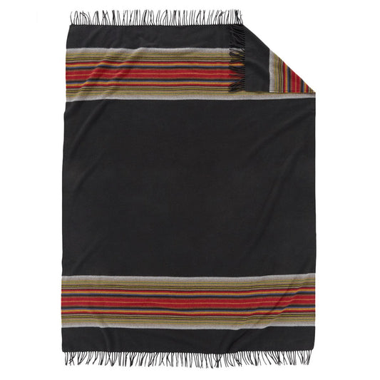 Pendleton 5th Avenue Throw Ivory (Schwarz)  - Allike Store