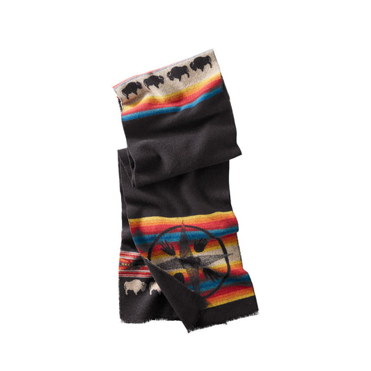 Pendleton Jacquard Muffler (Schwarz / Multi)  - Allike Store