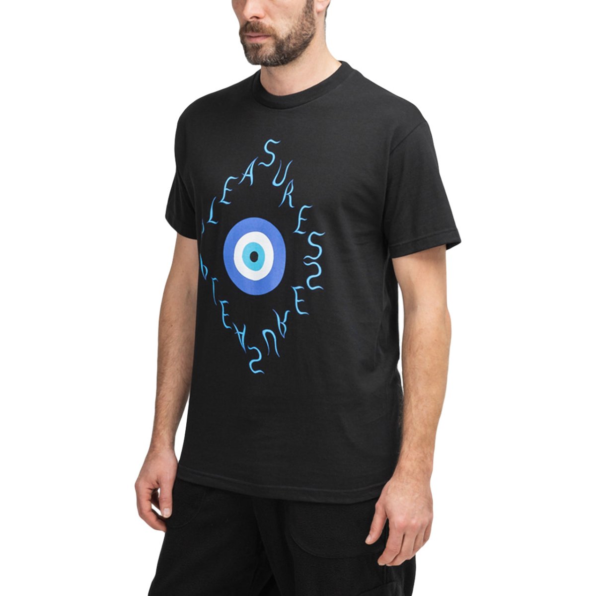 Pleasures 3rd Eye T-Shirt (Schwarz)  - Allike Store
