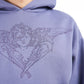Pleasures Angel Hoodie (Lila)  - Allike Store