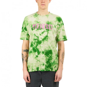 Pleasures Aroma Crystal Dye T-Shirt (Grün / Creme)  - Allike Store