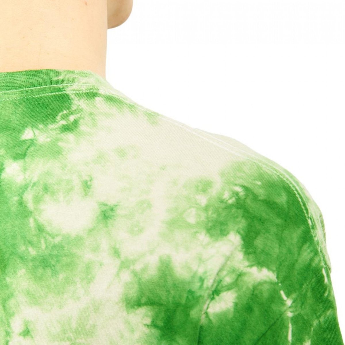 Pleasures Aroma Crystal Dye T-Shirt (Grün / Creme)  - Allike Store