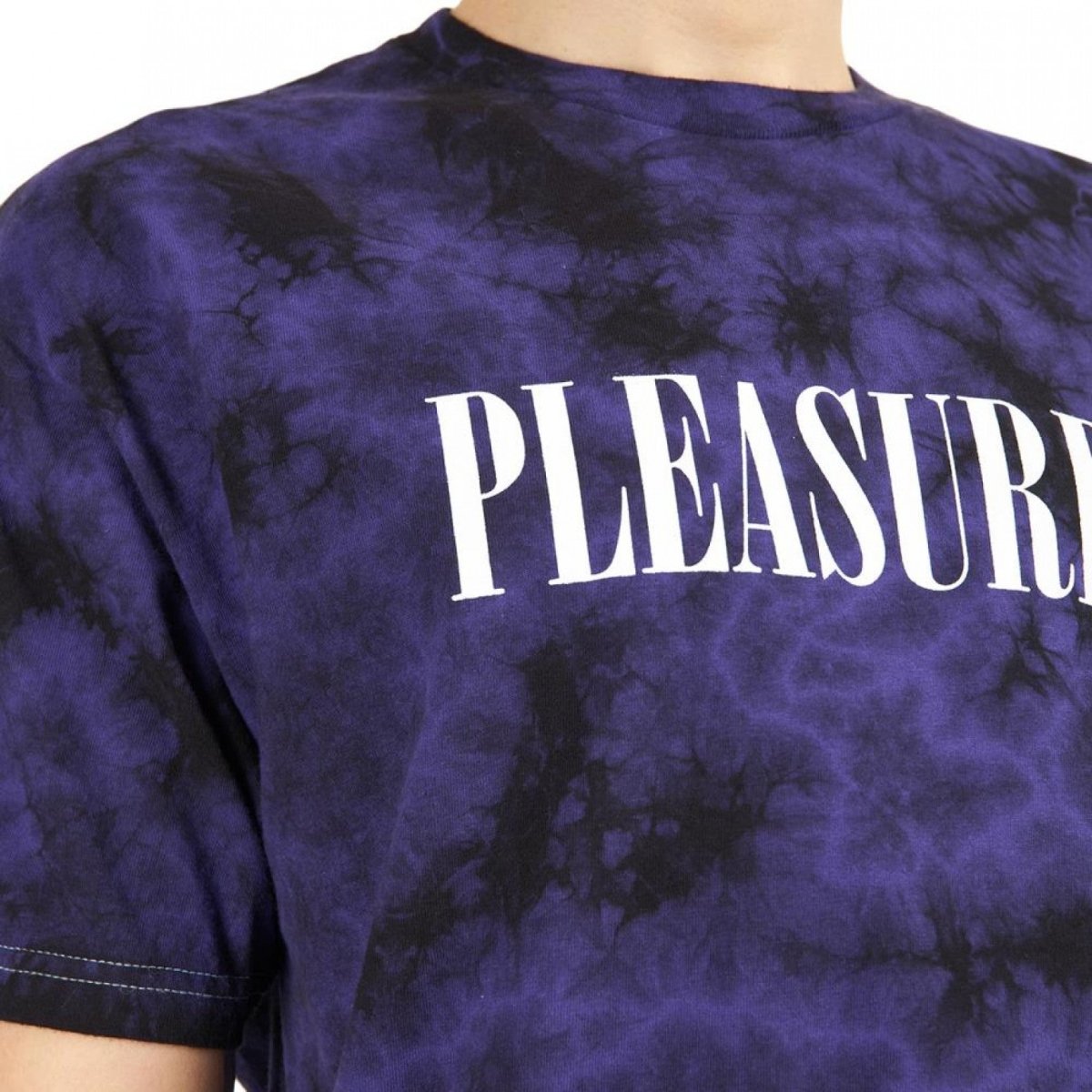 Pleasures Aroma Crystal Dye T-Shirt (Lila / Schwarz)  - Allike Store