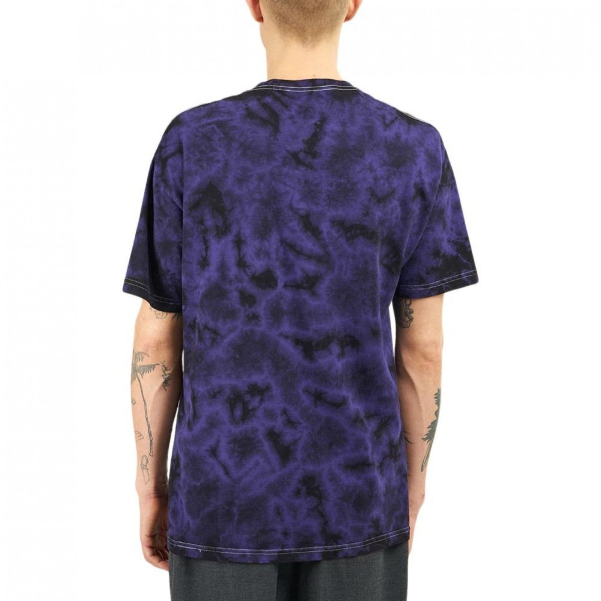 Pleasures Aroma Crystal Dye T-Shirt (Lila / Schwarz)  - Allike Store