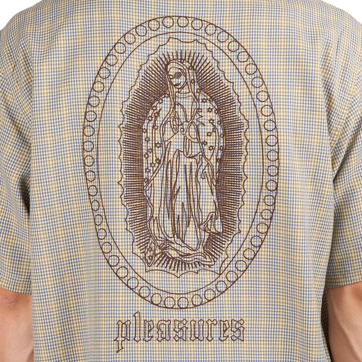 Pleasures Blessed Button Down Shirt (Grün)  - Allike Store