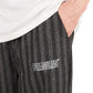 Pleasures Control Striped Easy Pants (Schwarz)  - Allike Store