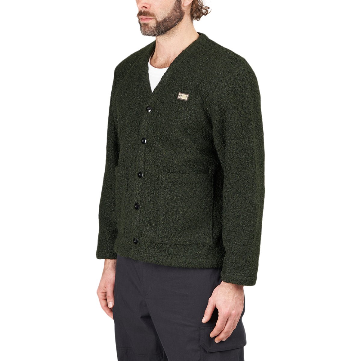 Pleasures Creation Cardigan (Grün)  - Allike Store