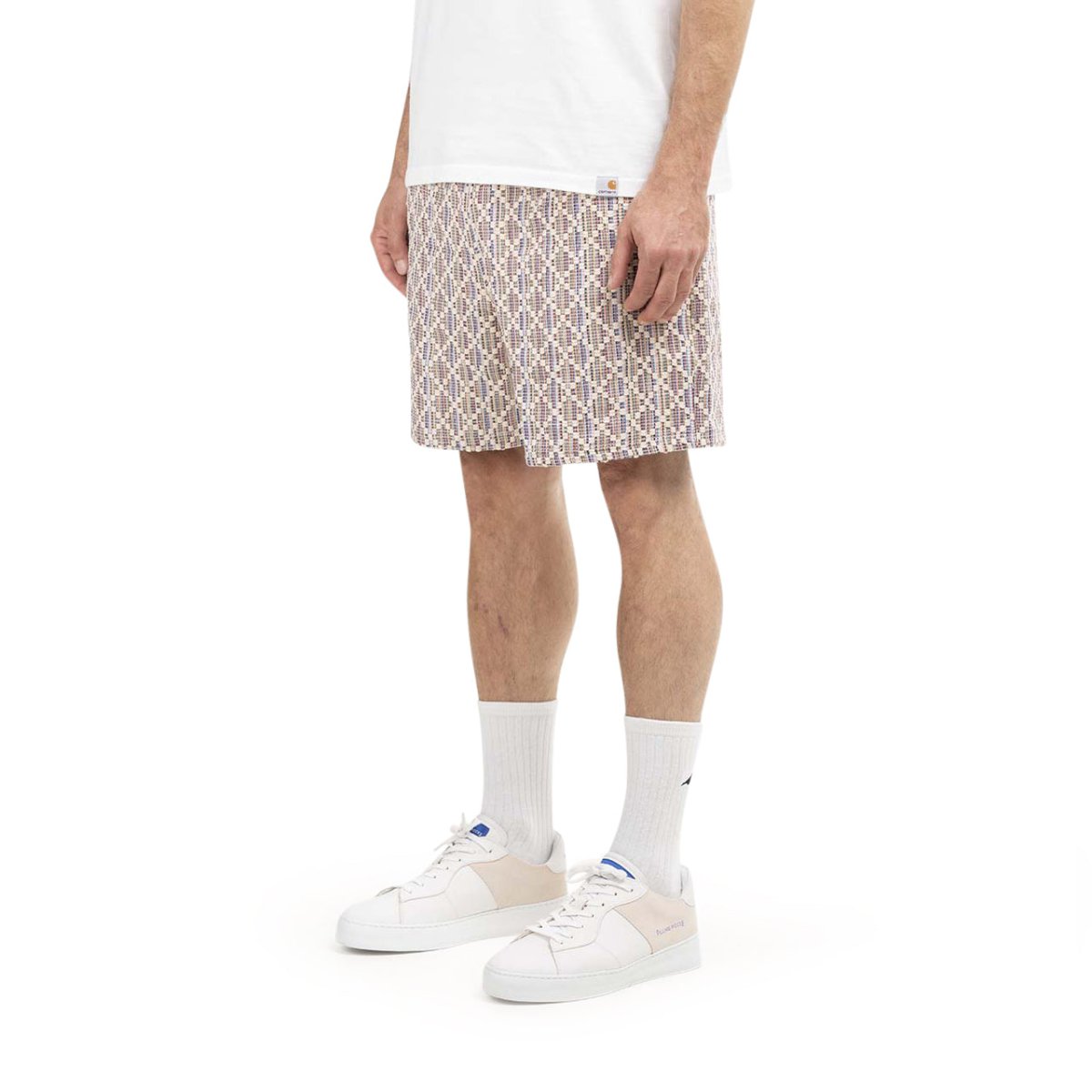 Pleasures Drowsy Woven Shorts (Multi)-P21SU007-TAN – Allike
