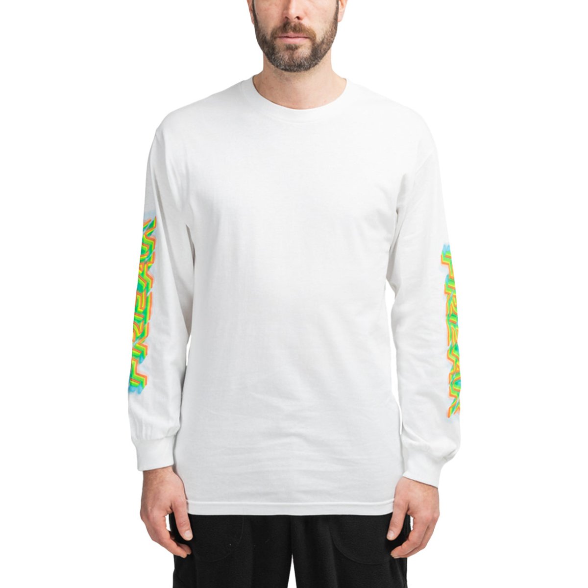 Pleasures Freak Longsleeve (Weiß)  - Allike Store
