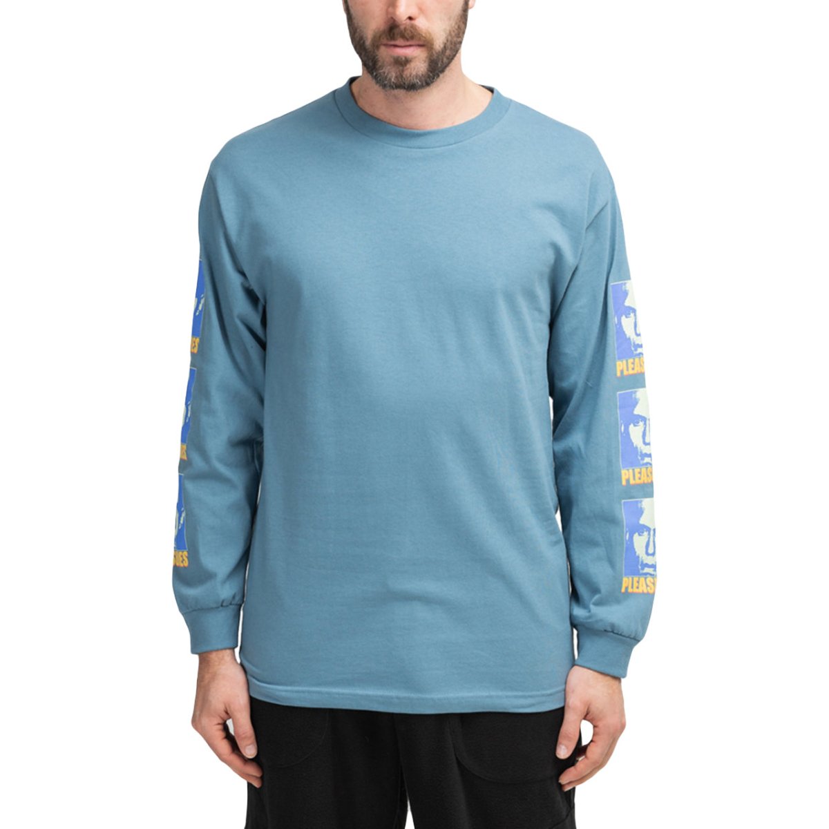 Pleasures Loco Longsleeve (Blau)  - Allike Store