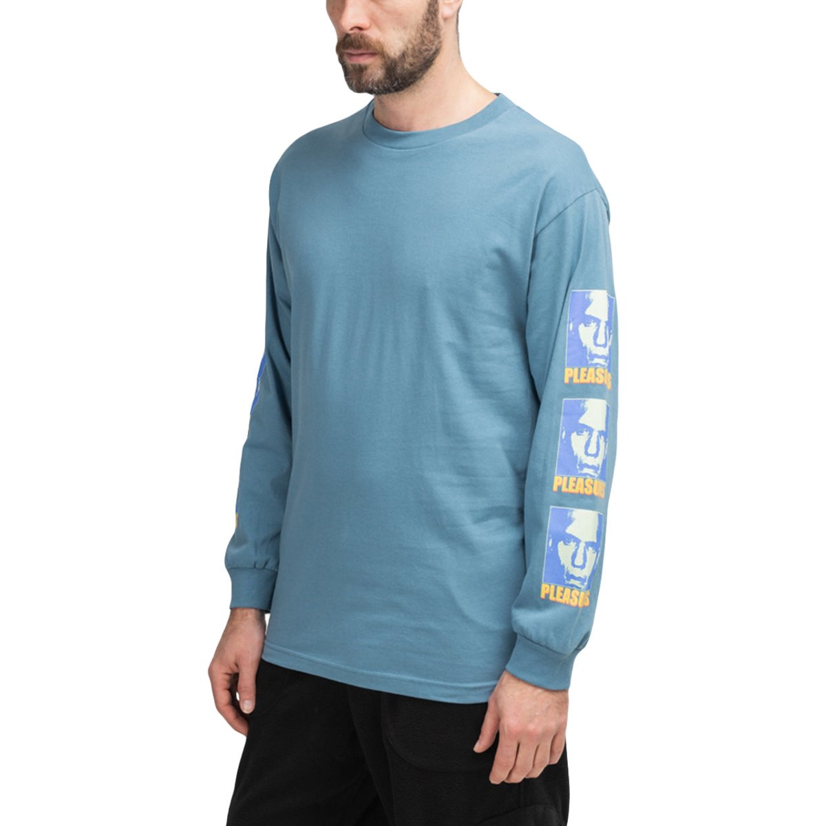 Pleasures Loco Longsleeve (Blau)  - Allike Store
