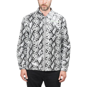 Pleasures Rail Snakeskin Work Jacket (Weiß)  - Allike Store