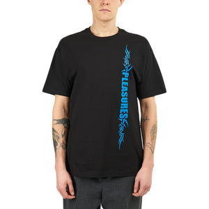 Pleasures Razor Logo T-Shirt (Schwarz)  - Allike Store