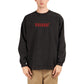 Pleasures Sour Washed Crewneck (Schwarz)  - Allike Store