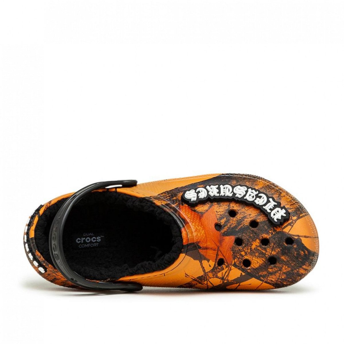 Pleasures x Crocs Dylan Clog (Orange / Schwarz)  - Allike Store