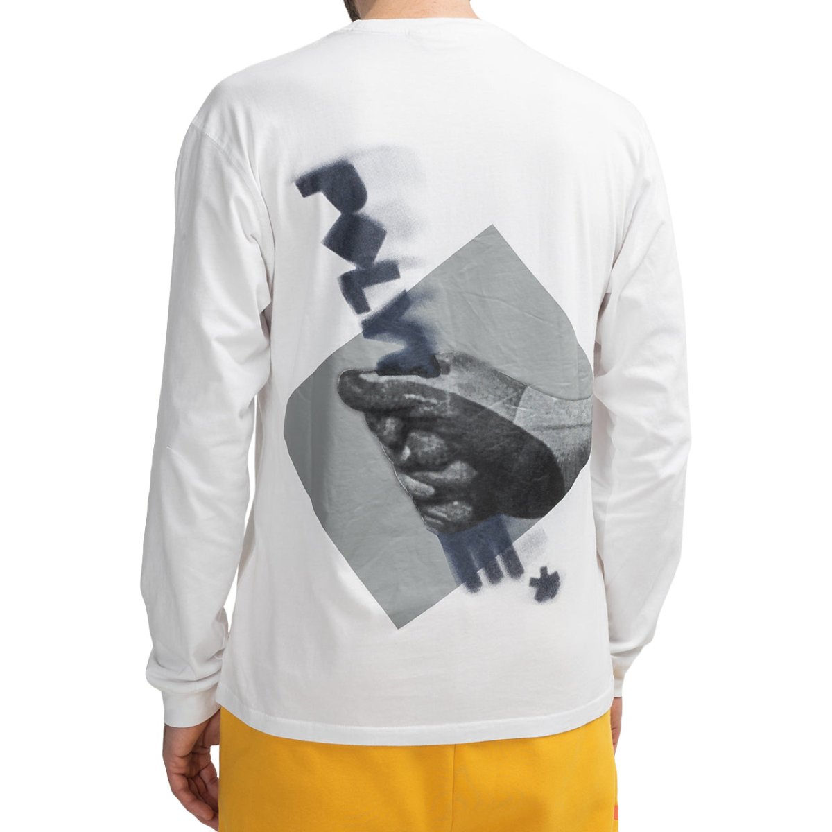 Polythene* Optics Jersey Longsleeve (Weiß / Blau)  - Allike Store