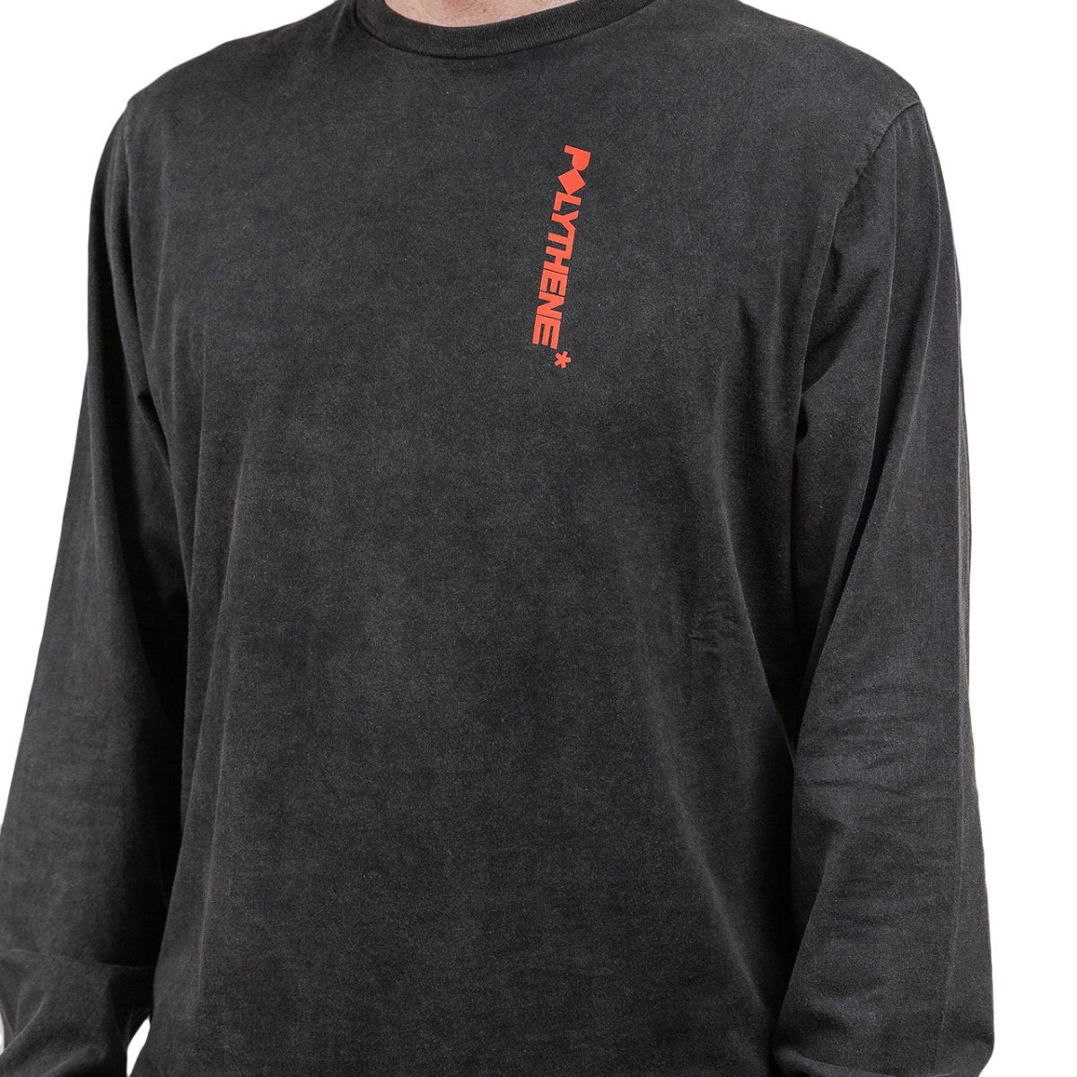 Polythene* Optics Metal Rod Long Sleeve T-Shirt (Schwarz)  - Allike Store