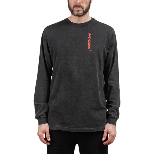 Polythene* Optics Metal Rod Long Sleeve T-Shirt (Schwarz)  - Allike Store