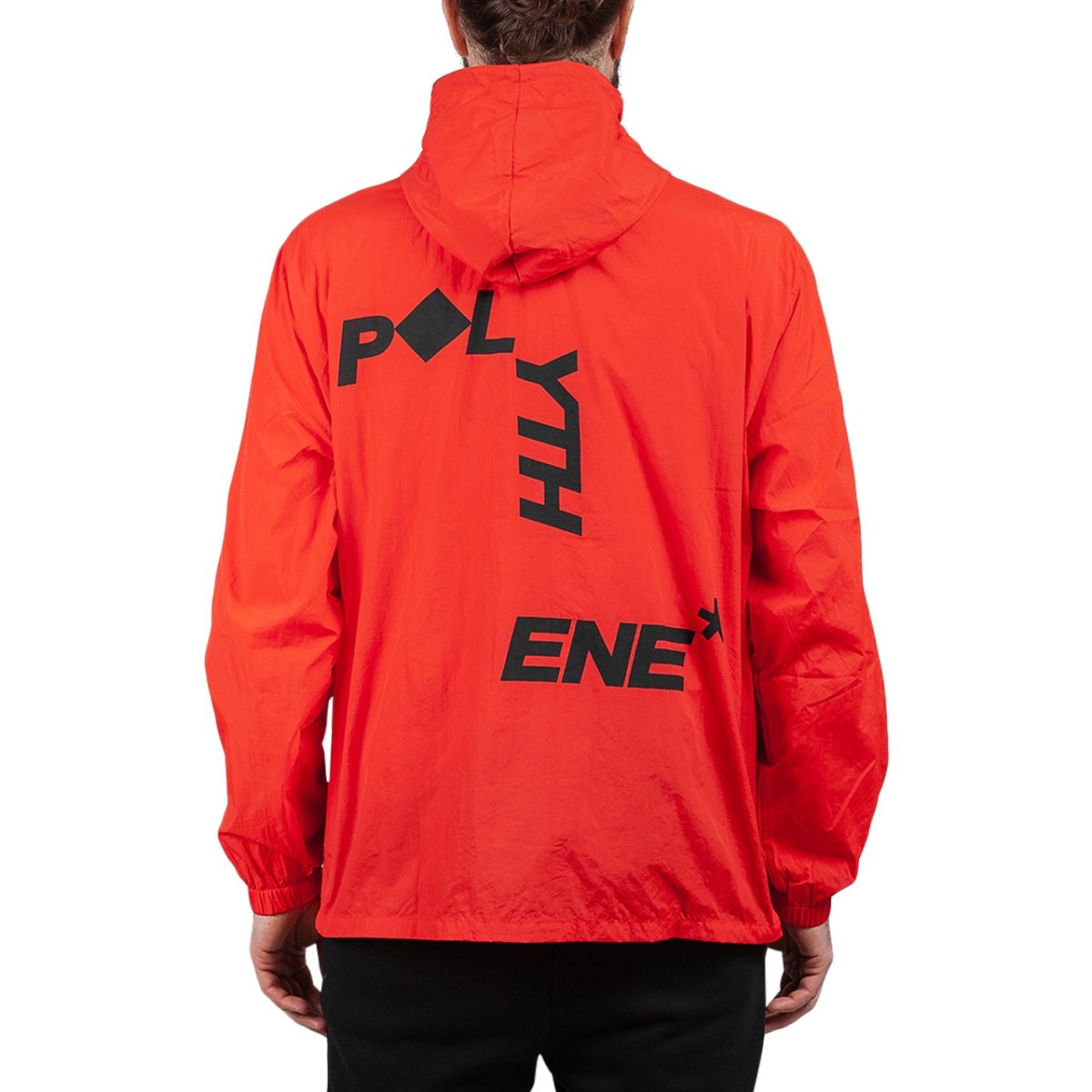 Polythene* Optics Nylon Zipped Windbreaker (Rot)  - Allike Store