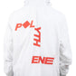 Polythene* Optics Nylon Zipped Windbreaker (Weiß)  - Allike Store