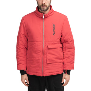Polythene* Optics Puffa Coat (Rot)  - Allike Store