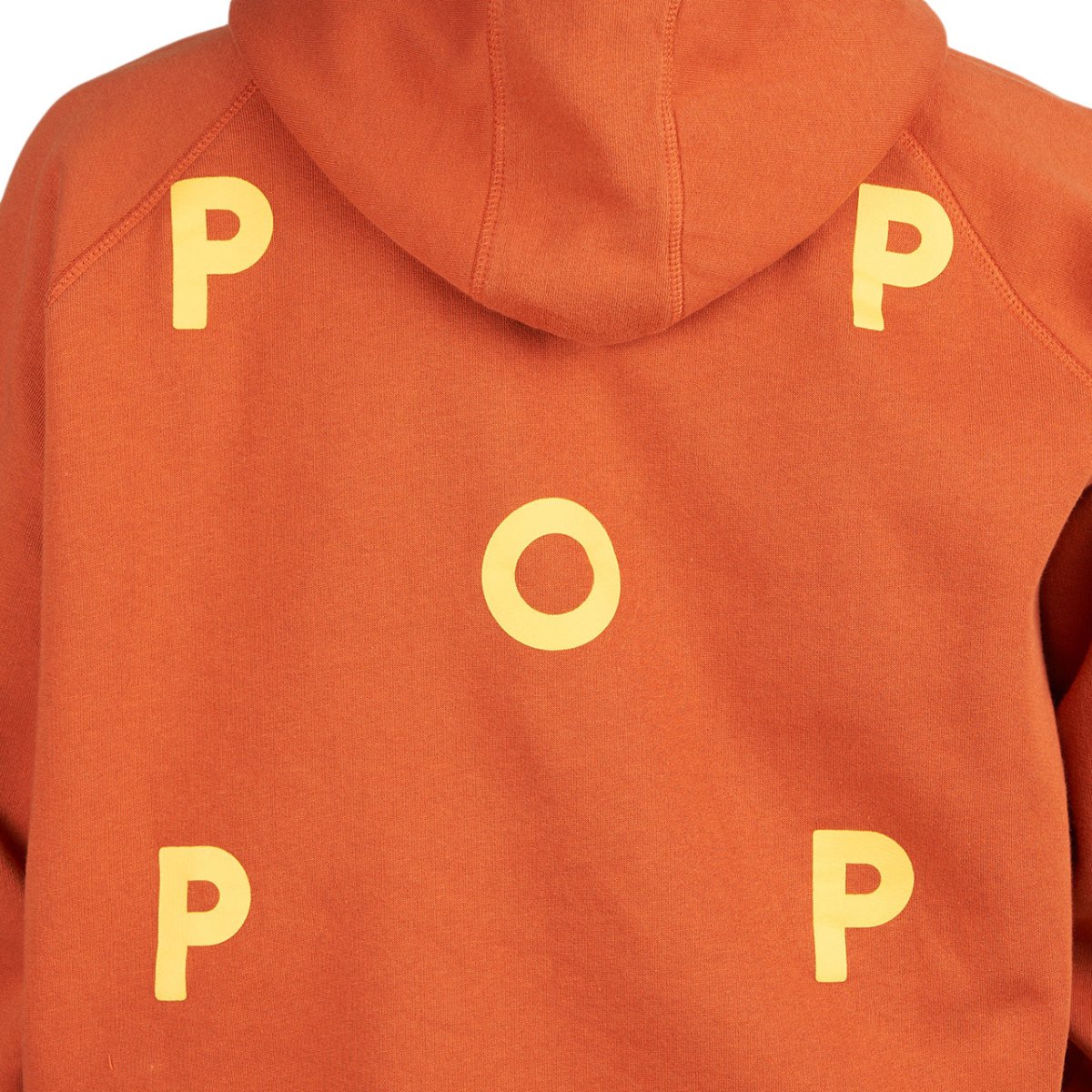 Pop Trading Company Logo Hooded Sweat (Orange / Gelb)  - Allike Store