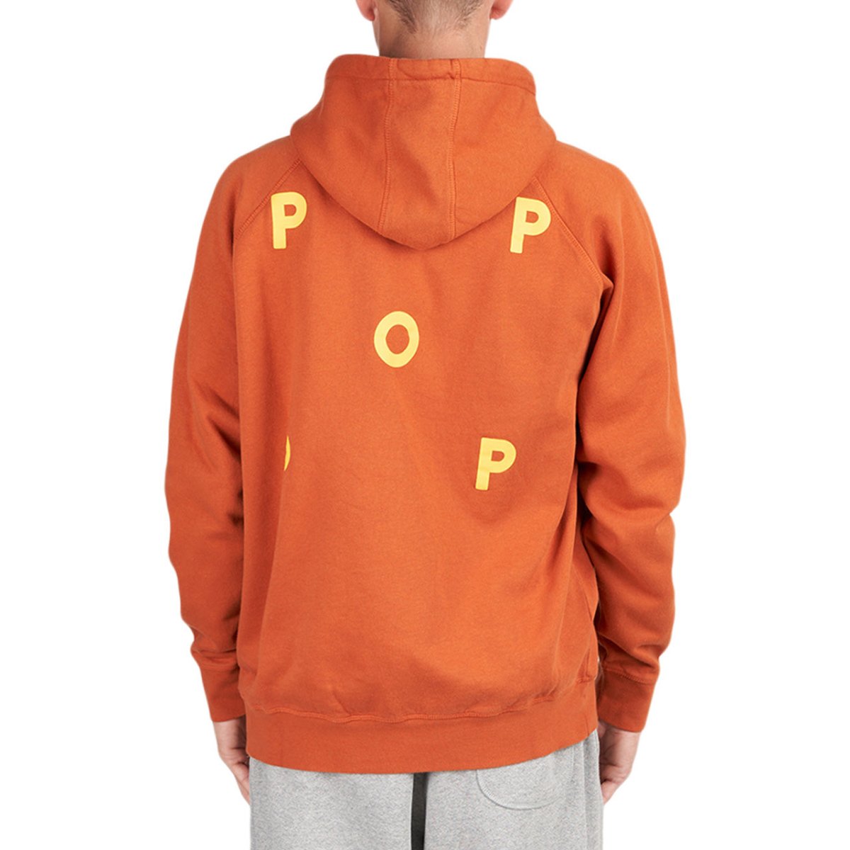 Pop Trading Company Logo Hooded Sweat (Orange / Gelb)  - Allike Store