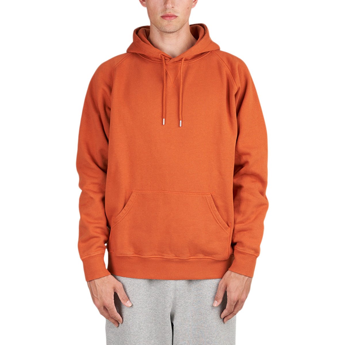 Pop Trading Company Logo Hooded Sweat (Orange / Gelb)  - Allike Store